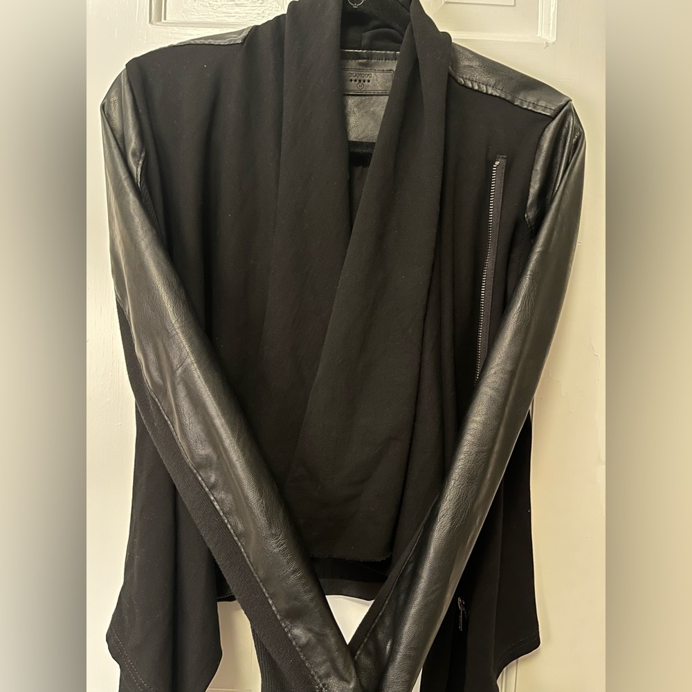 BLANK NYC Mixed-Media Jacket